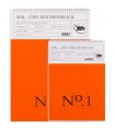 Risalni blok No.1, A4, Orange, 50 listov