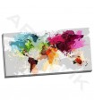Colourful World Map - GraphINC